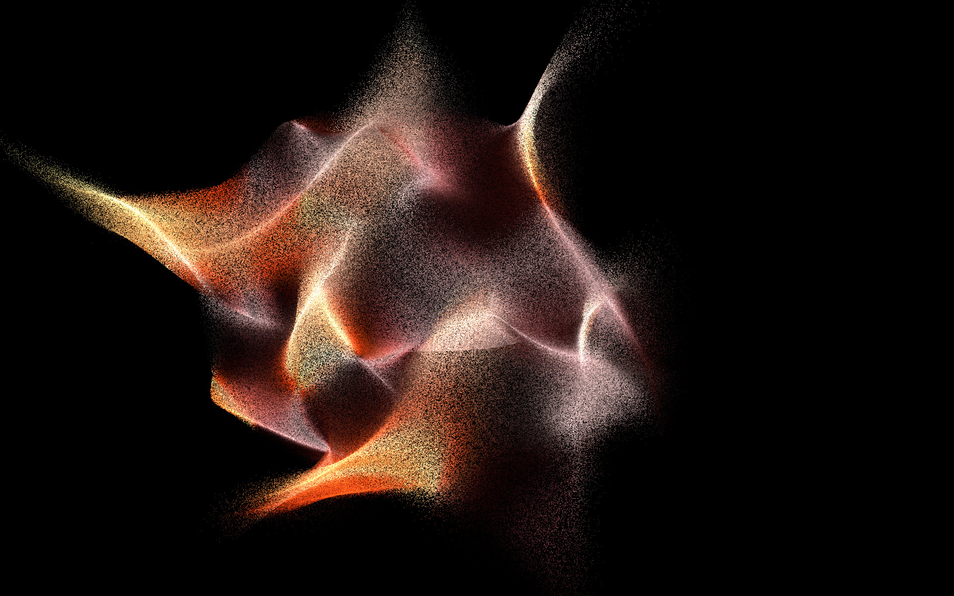 2024 Genuary 1 - particles, lots of them 2024 - Genuary 01 - lots of particles - generative animation