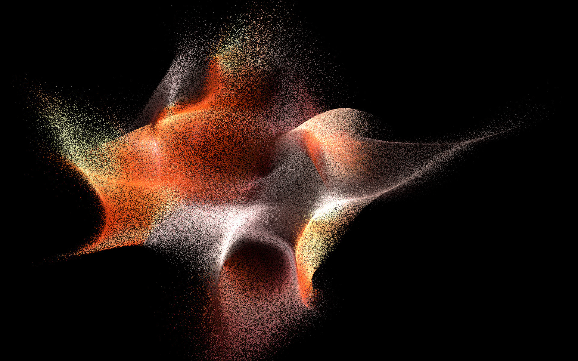 2024 Genuary 1 - particles, lots of them 2024 - Genuary 01 - lots of particles - generative design
